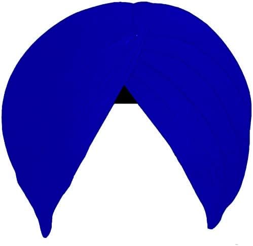 Turban Sikh Patka Punjabi Traditionnel 100% Coton – 5 Mètres – Blanc – Pour Homme & Garçon – Dastar Pagri