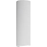 Maxim Prime - 12W 1 LED Tall Wall Sconce in Transitional Style-18.25 Inches Tall and 6 Inches Wide-White Linen Finish