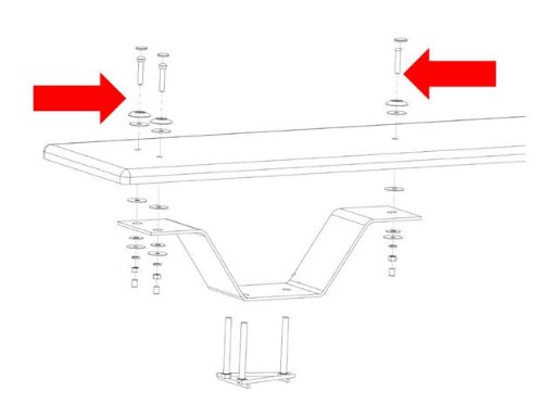Inter-Fab Duro-Spring Diving Board Mounting Kit