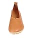 Kunsto Women's Leather Loafer Glove Shoes US Size 8 Camel