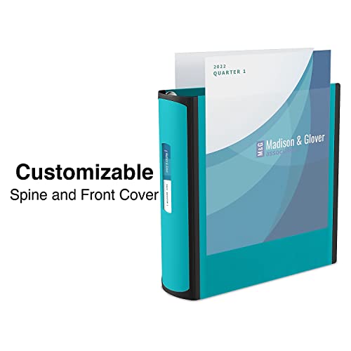 STAPLES Better Binder, 2Inch, Teal Pricepulse