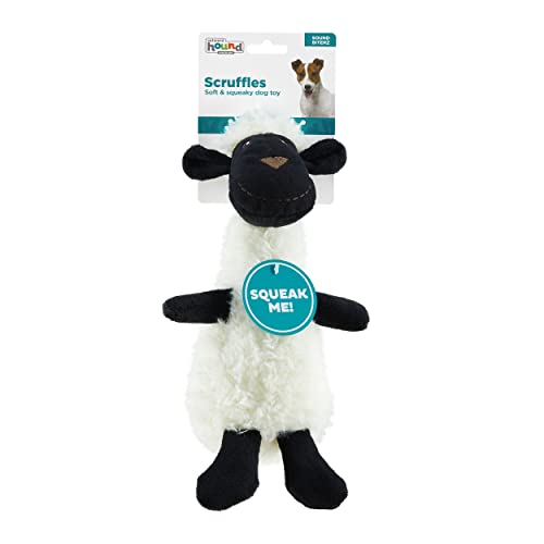 Charming Pet Scruffles Lamb Plush Squeaky Dog Toy, Large Pricepulse