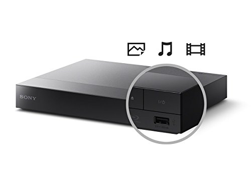 Sony Blu Ray Player with WiFi. Video Streaming & Screen Mirroring, DVD