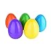Totem World 5 Jumbo Fillable Plastic Easter Egg Hunt Party Supply - 8-Inch Easter Egg in Assorted Colors