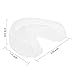 Braces Mouthguard,Adult & Youth,Sports Strapless Mouthguard for Hockey, Football, Boxing, Basketball, Martial Arts, Wrestling, Include Mouth Guard Case (Transparent)