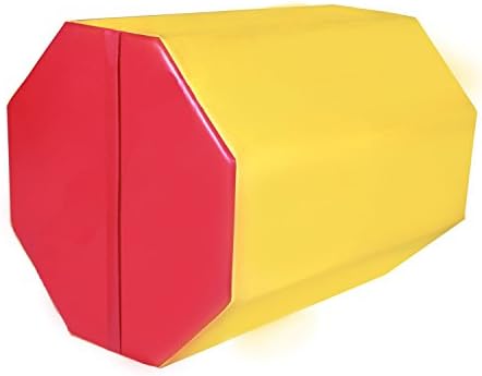 Sportmad 25" x 30" Octagonal Mats Skill Shape Gymnastics Tumbling Somersault Backbend Mat Kids Play Exercise Trainer Aerobics