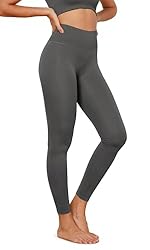 ODODOS Vintage 7/8 Length Seamless Leggings for