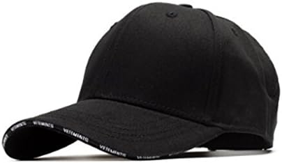 NUBAO Hats Men's Baseball Caps Street Jokers Caps Youth Couple Female Harajuku Style Adjustable (Color : Black)