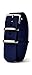 22mm Navy Blue Nylon Replacement Watch Strap with Free Installation Kit Including 4 Spring Bars and Removal Tool - [BWC]