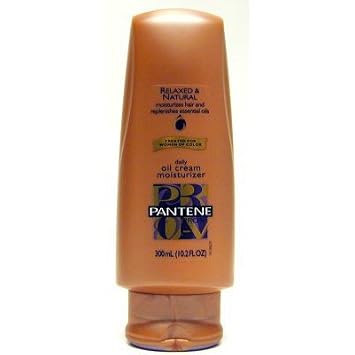 Pantene Pro-v relaxed&Natural daily Oil Cream moisturizer with Coconut oils, packaging may vary,10.2-fluid ounce (300ml) (pack (080878011971)