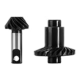 INJORA 24T/12T Alloy Steel Helical Gear Set for
