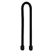 Nite Ize GT6-2PK-01 Original Gear Tie, Reusable Rubber Twist Tie, Made in the USA, 6-Inch, Black, 2 Pack