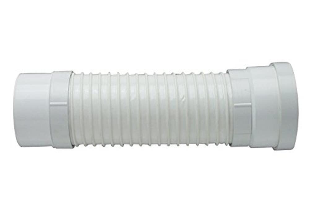 CORNAT CKASTF400 Closet Drain Nozzle 400mm Flexible, White, 430 mm