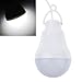 BESSKY Portable Hook Outdoor Camping USB 5W DC 5V 10LED Light Lamp Bulb Cool White（White）