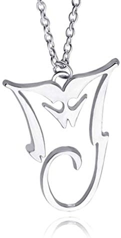 Necklace Michael Jackson Memorial Necklace Bracelet Letter MJ Jewelry