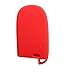 WFMJ Red Silicone Smart Remote Key Case Cover Fob for Chrysler 300 Dodge Challenger Dodge Charger Dart Durango Journey Jeep Grand Cherokee