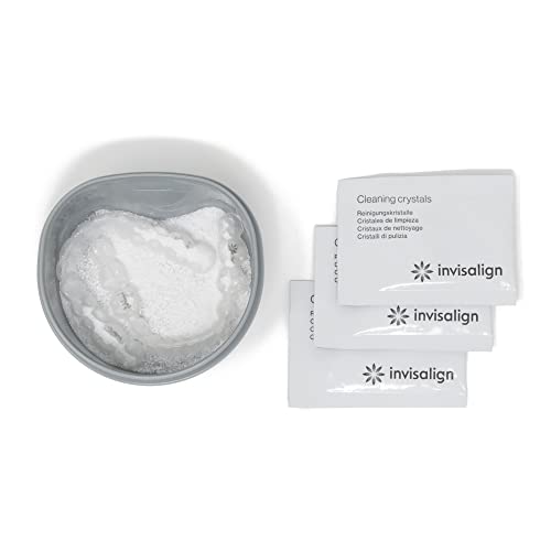 INVISALIGN Cleaning Crystals for Clear Aligners and Retainers with Tub
