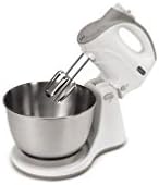 Sunbeam FPSBHS0301 250-Watt 5-Speed Hand and Stand Mixer Combo, White NewGY#583-4 6-DFG253413
