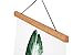 Ywlake Magnetic Poster Hanger, 20x28 20 x 30 20x24 Poster Frame Wood Wooden Magnet Print Posters Dowel Scroll Hanger Hangers Hanging Kit for Walls Map Canvas Artwork (Teak Wood,20
