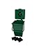 Exaco ECO-2000 Plus Kitchen Compost Waste Collector, 2.4 Gallon, Deluxe Green