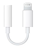 Apple Lightning to 3.5mm Headphone Jack Adapter - White
