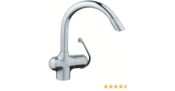 GROHE Ladylux Cafe Single-Handle Kitchen Faucet with Pull-Out ...