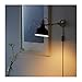 Ikea Clamp Wall Lamp Led (Bulb Included) Black Ranarp