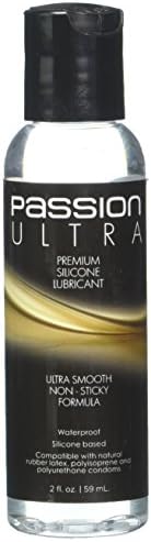 Passion Lubes, Ultra Premium Silicone Lube, Travel Size, TSA Approved, 2 Fluid Ounce