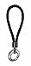 AM Landen Braided Keychain Key Rings Handbags Charms Best Friend Girls Keychain(Black)
