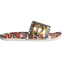 adidas Unisex Adilette Comfort Slide Sandal, Off