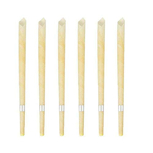 10 Pack Ear Candlles, 100% Beeswax Original Kit with 5 Discs