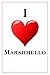 I Love Marshmello: Notebook - 6x9 Lined Journal - 110 Pages - Soft Cover - Great For Birthday Gift ( by Daily Notebooks