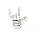 Jewelry Monster "I Love You Hand Sign" for Floating Charm Lockets