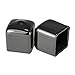 Prescott Plastics 1/2” (12.7mm) Outer Perimeter Flexible Plastic Hole Plugs, Square Black Metal Tubing End Caps, Strong Furniture Leg Inserts, Impact & Weather Resistant, Made in The USA - 10 Pack