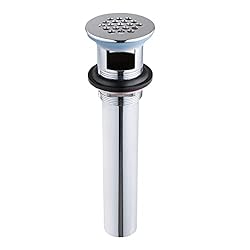 Grid Drain Strainer Assembly With Overflow for