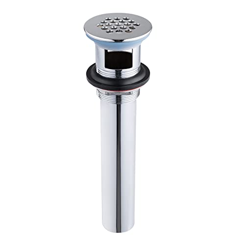 Grid Drain Strainer Assembly With Overflow for