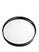 6 Pack - 8 oz Black PET Wide Mouth Single Wall Jar with Black Lids 89-400 neck