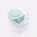 ITME Face Scrubber Facial Cleansing Brush, Soft Silicone Sonic Waterproof Face Brush Skin Brush Travel Size Face Massager Deep Cleansing Exfoliating for Men/Women, Not Rechargeable (Green)