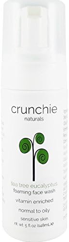 Crunchie Naturals Tea Tree Eucalyptus Foaming Face Wash