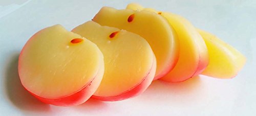5Pcs Artificial Apple Slices, Fake Fruits For Decoration, Garnish Faux Food House Bar Decoration Cocktail Party Ornament (Red) - Thumbnail 4