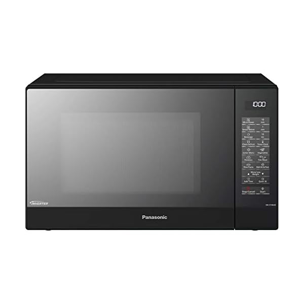 Panasonic PA4600 NN-ST46KBBPQ Microwave, Black, 18/8 Stainless Steel, 1000 W, 32 liters