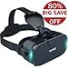 VR Headset AOINE F3 VR Goggles Virtual Reality Headset VR Glasses for 3D Video Movies Games for Apple iPhone, Samsung Sony HTC More Smartphones Black