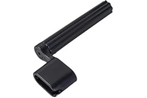 Black Guitar String Winder and Bridge Pin Remover Tool for Acoustic Electric Guitar, Bass, Ukulele
