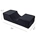 Jumiz Lash Pillow for Eyelash Extension Curve Improve Sleeping Pillow，Eyelash Extension Memory Foam Neck Pillow