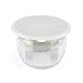 Plus Chilled Dipping Bowls Stainless Steel & Crystal Clear Acrylic Ice Container, Lid Included, Keeps Party Food Chilled for Hours, 3 Piece Set, 22 Ounce Capacity