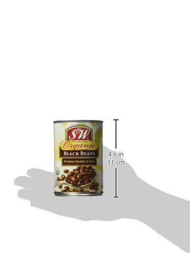 S&W ORGANIC BLACK BEANS 8/15 OZ - Thumbnail 5