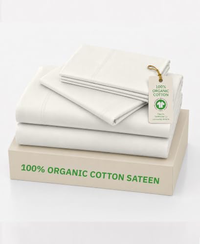 California Design Den Organic Sateen Sheets
