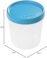 TATAY Twist 1L Food Container with Thread Lid | BPA-Free Plastic view 5