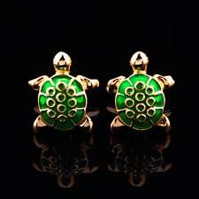 Blazers Proforms Costumes - Novelty Animal Turtle Tortoise Men's Shirt Suit wedding Cufflinks