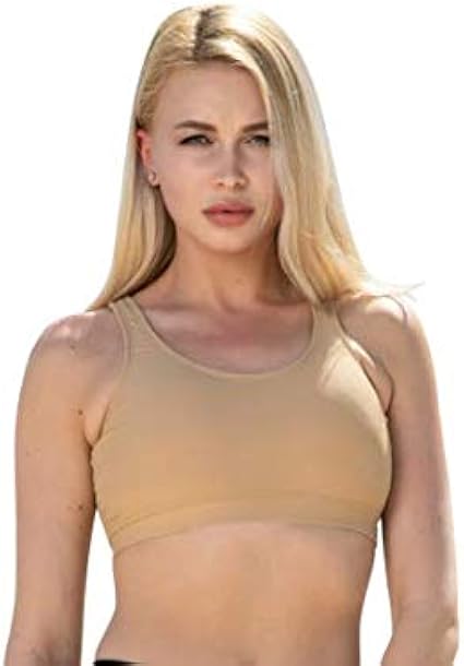 sports bra as swim top